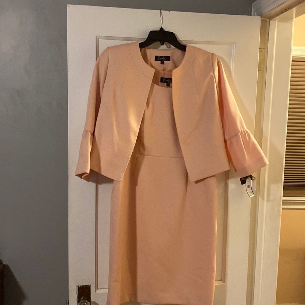 New 2 PCS dress set , Blush color